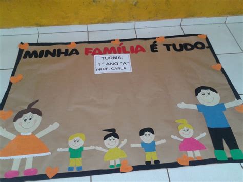 Cartaz Para Comemorar O Dia Da Fam Lia Atividades Infantil