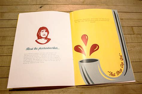 jessica hische booklet on behance