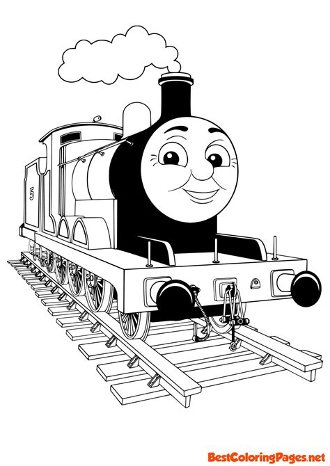 Thomas The Train Coloring Pages Free Printable Coloring Pages