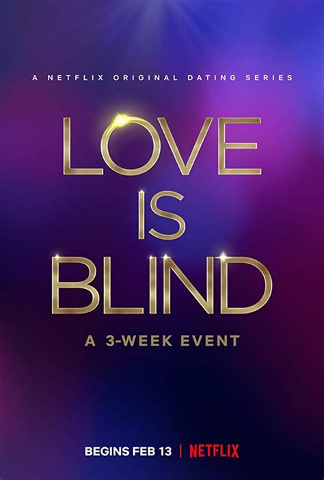 Love Is Blind Netflix Movie Poster