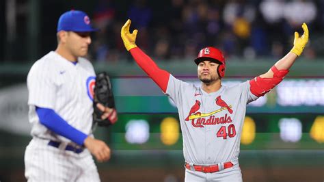 Willson Contreras Returns To Wrigley Field Cardinals Dh Drives In