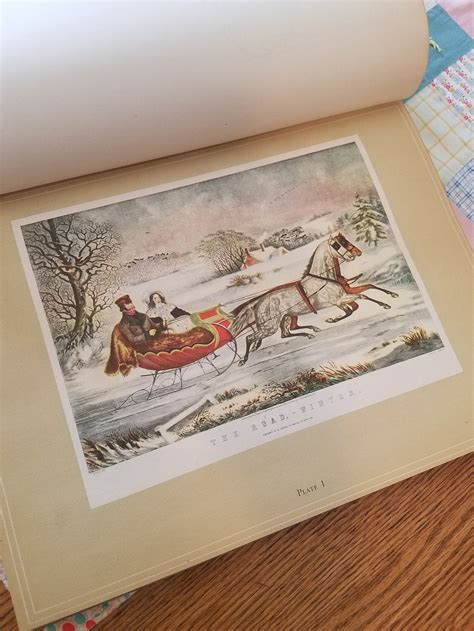Currier And Ives Printmakers To The American People A Vintage Etsy