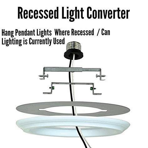 How do i replace a wall mounted light fixture? Recessed Lighting Converter - Change Recessed Lights into ...