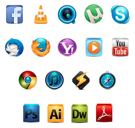 3d Softwarefx Icon Pack Free Vector Site Download Free Vector Art
