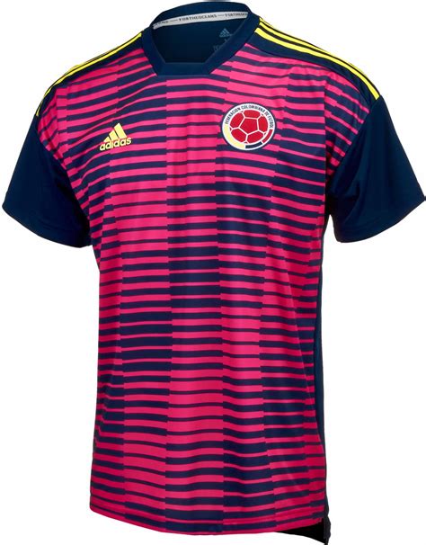 Adidas Colombia Pre Match Jersey 2018 19 Soccer Master