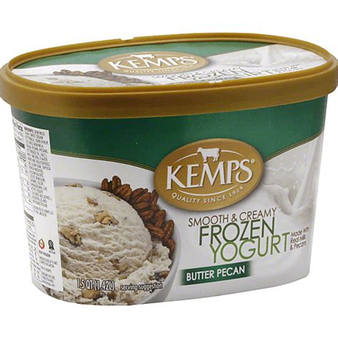 Kemps Frozen Yogurt Butter Pecan Frozen Yogurt Sun Fresh