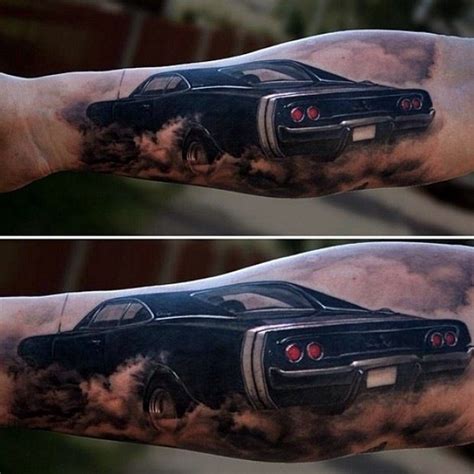 Muscle Car Tattoo Car Tattoos Chevy Tattoo Tattoos For Guys