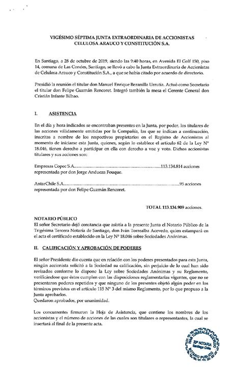 Modelo De Acta De Junta Directiva Extraordinaria Noticias Modelo My