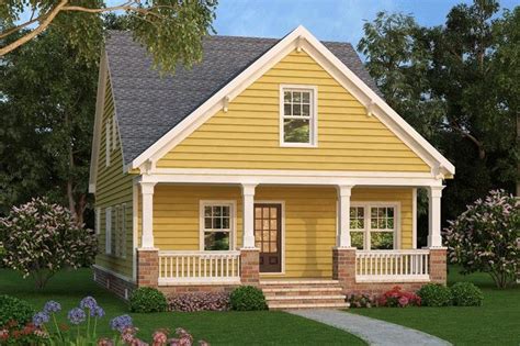 Houseplan 009 00228 This Bungalow Is A Great Example Of An Iconic