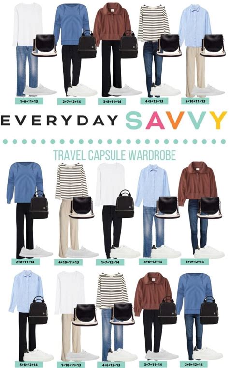 travel capsule wardrobe everyday savvy