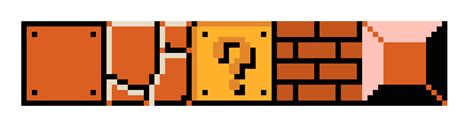 Mario Blocks Pixel Art Maker