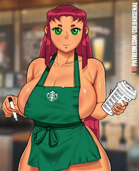 Post 4605344 Coldarsenal Dc Dcau Icedlattewithbreastmilk Meme Starbucks Starfire Teentitans