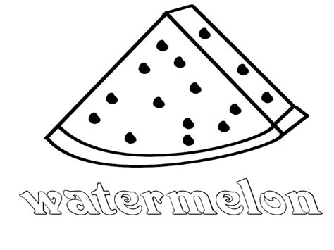 Watermelon Coloring Pages To Print Free Coloring Pages For Kids