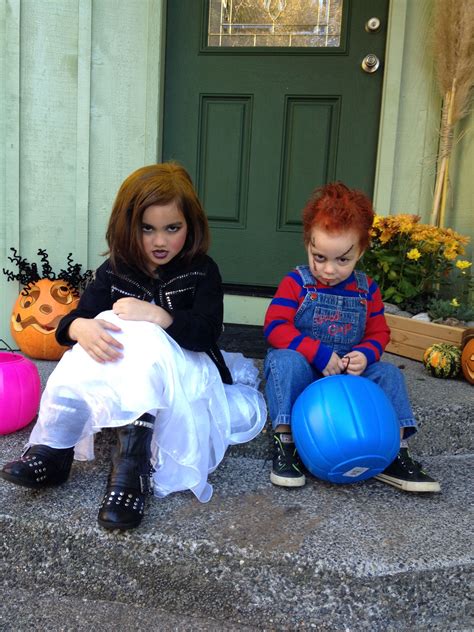I Nailed It Chucky And Bride Of Chucky Halloween Costumes For Kids