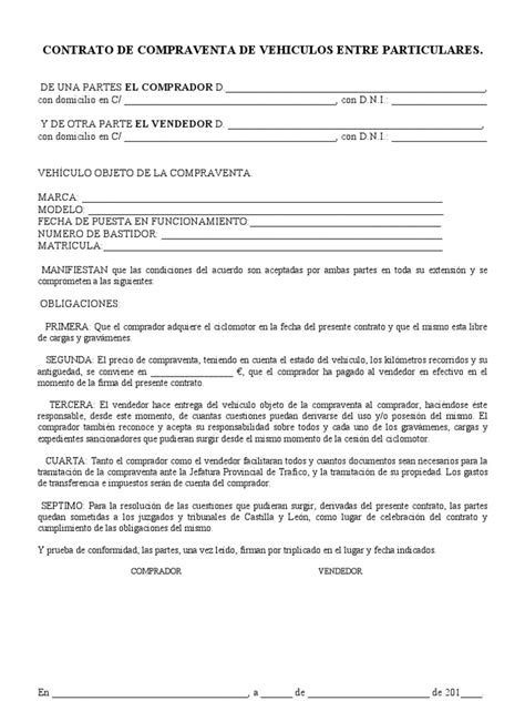 Modelo De Contrato De Compraventa De Un Negocio Noticias Modelo Gambaran