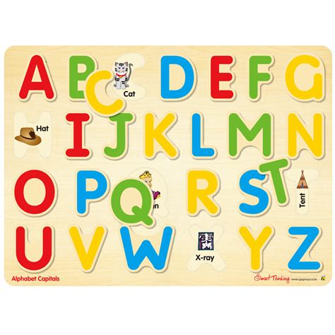 Alphabet Uppercase English Tray Puzzle 26pc