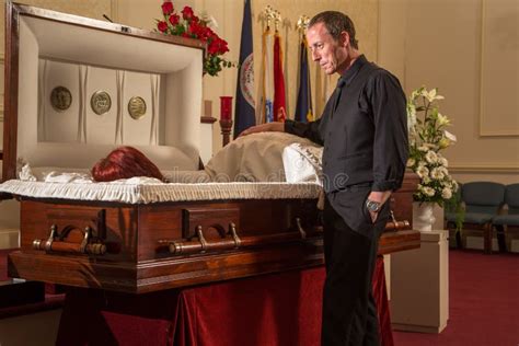 Open Casket Viewing Stock Photo Image Of Funeral Dying 56451264