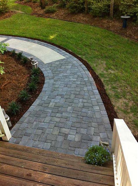 Maybe you would like to learn more about one of these? Concrete Walkway Transformed With Beautiful Cobble-Stone ...