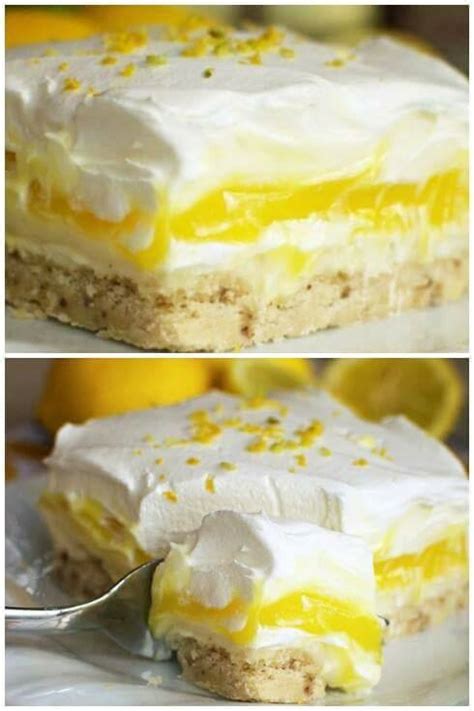 Lite n' easy desserts are a healthier, delicious treat that the whole family can enjoy. LEMON LUSH DESSERT - QuickRecipes
