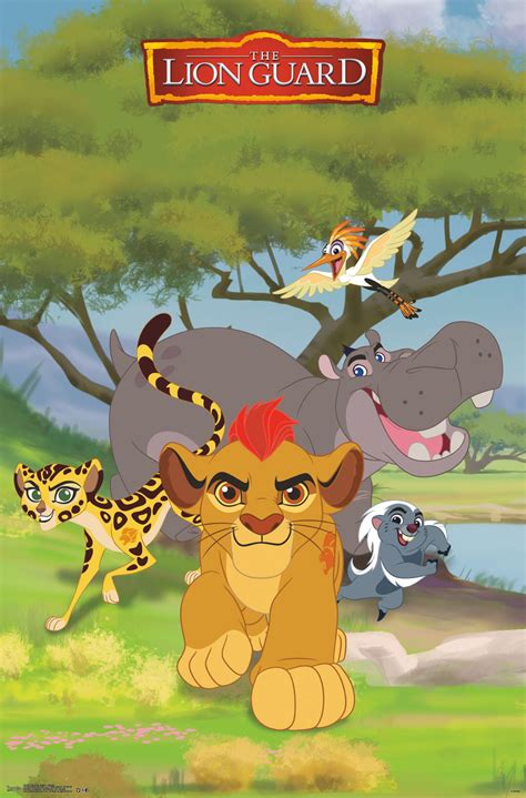 Trends International The Lion Guard Group Wall Poster 22375 X 34