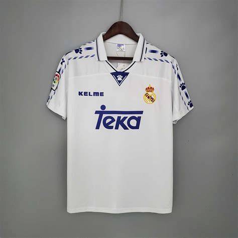 CAMISETA RETRO REAL MADRID LOCAL 96 97 Marcas Jerez