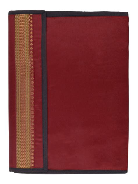 Red File Folder With Flap Tribes India