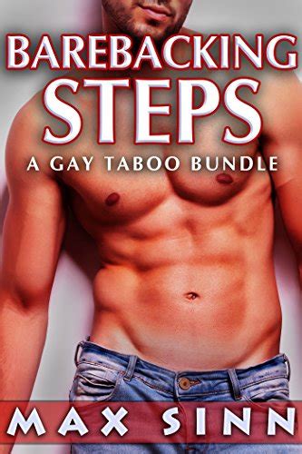 barebacking steps taboo gay first time romance 3 story bundle ebook sinn max uk