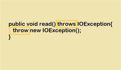 Difference Between Throw Vs Throws In Java Answer Java67