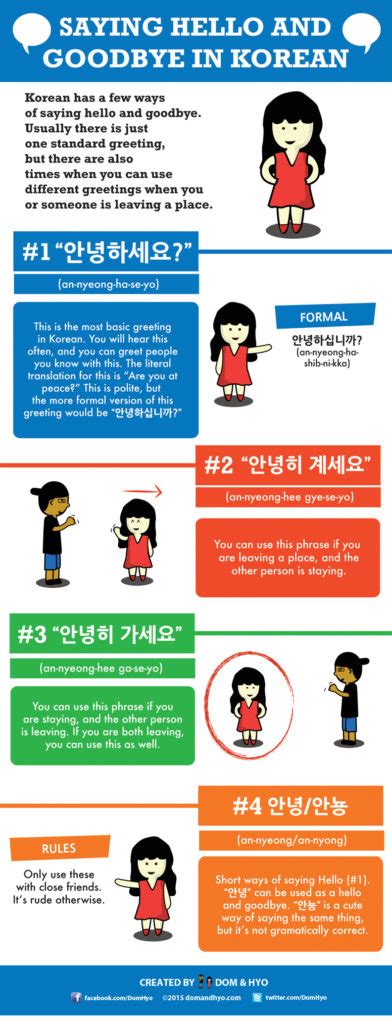 How To Say Hello And Goodbye In Korean Learn Basic Korean