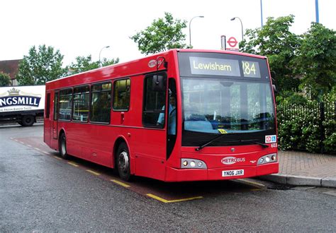 London Bus Routes Route 284 Grove Park Cemetery Lewisham Station