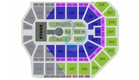 van andel arena seat map