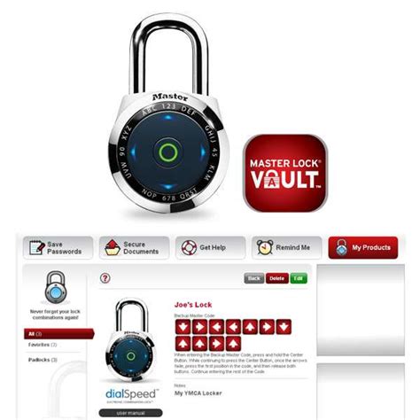Durable Digital Padlocks Master Lock Dialspeed 1500edbx