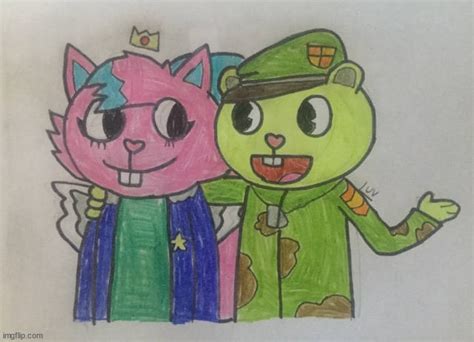 Flippy And Kitty Drawn By Luv Imgflip