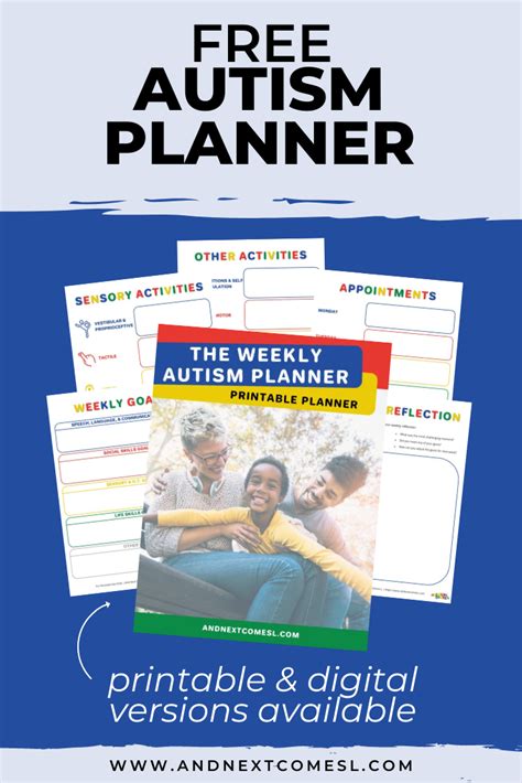 Free Weekly Autism Planner And Next Comes L Hyperlexia Resources