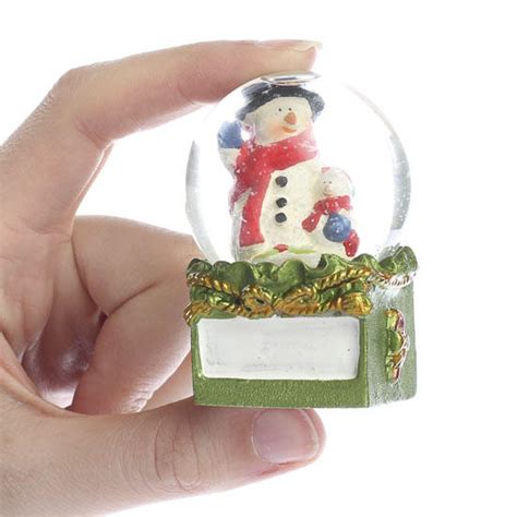Miniature Holiday Snow Globe Sales Factory Direct Craft