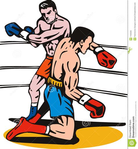 Boxer Punching A Knockout Clipart Panda Free Clipart