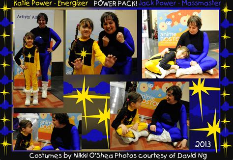 Power Pack Costumes Energizer And Massmaster By Dragonpress On Deviantart