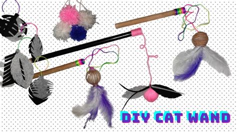 How To Make A Diy Cat Wand Tutorial Youtube