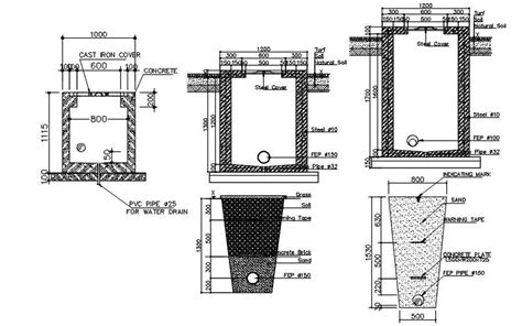Electrical Manhole Design In Autocad D Drawing Dwg File Cad File Hot Sex Picture