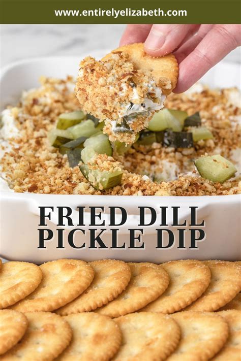 Fried Dill Pickle Dip Recipe Yummy Appetizers Party Food