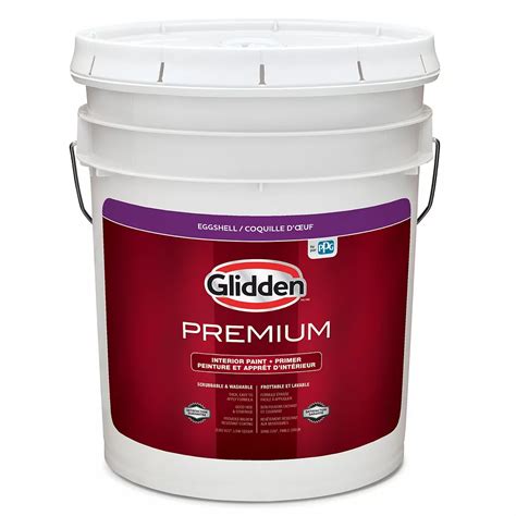 Glidden Premium Paint Primer Interior Eggshell White 185 L The