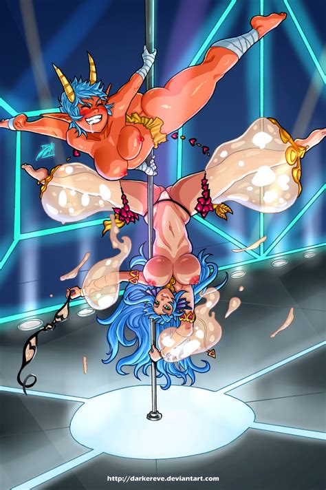 Darkereve Apsara Monster Girl Encyclopedia Red Oni Monster Girl