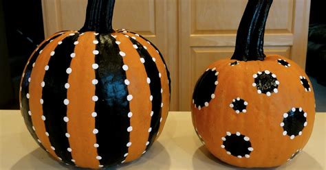 Birshykat Pretty Painted Pumpkins