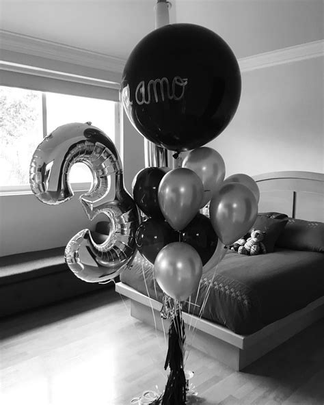 ⚫️⚪️⚫️ ️ Díseloconglobos Black Silver Teamo Globos Balloons Globosdenúmeros Birthday
