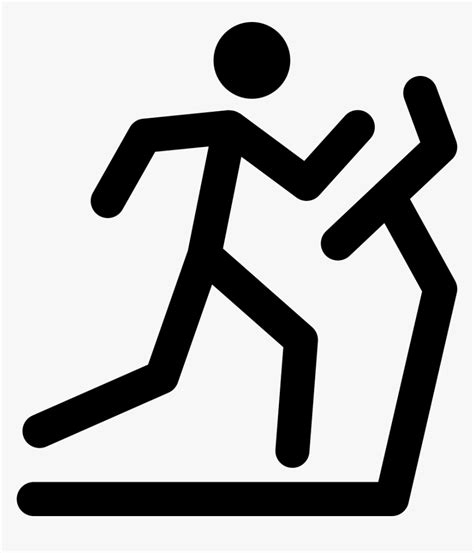 Running Stick Man Png Stick Figure Running On Treadmill Transparent