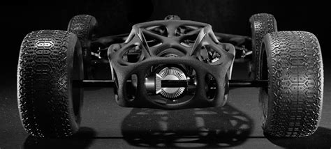 The Cirin — 3d Printed Rubber Band Powered Remote Control Car — Top