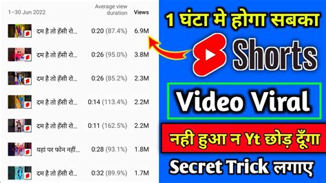 trick लगाते ही video viral 😲 how to viral short video on youtube shorts video viral kaise