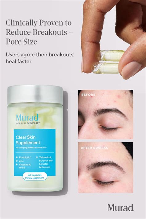 Clinically Proven Clear Skin Supplements
