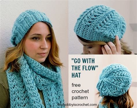Ch 1, 2 sc in first hdc, sc in each. FREE Patterns Stylish Chunky Yarn Crochet Hat and ...