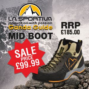 Part rock shoe, part approach shoe and part hiking boot the technical fit is a bit roomier in. La Sportiva Ganda Guide Uk